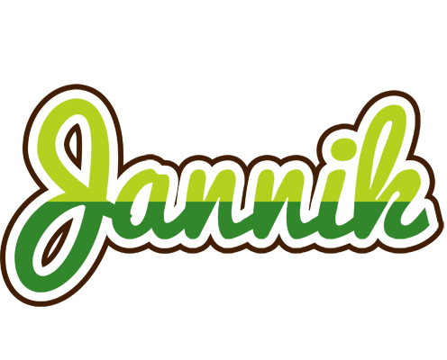 Jannik golfing logo