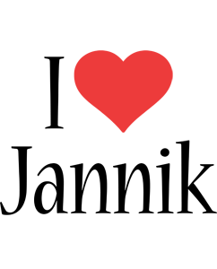 Jannik i-love logo