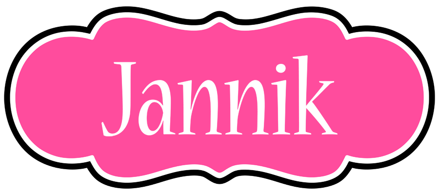 Jannik invitation logo