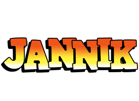 Jannik sunset logo