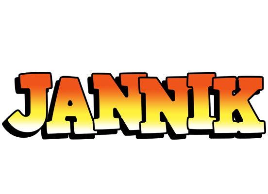 Jannik sunset logo