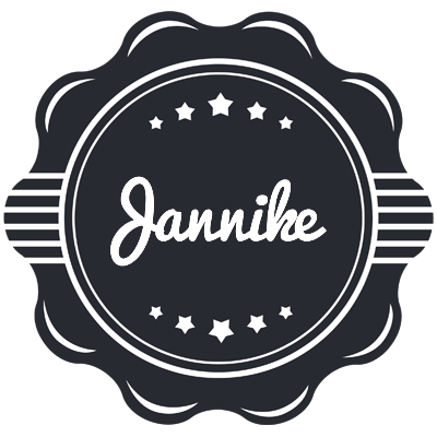 Jannike badge logo