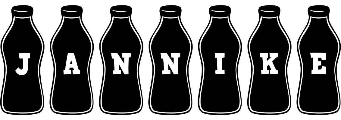 Jannike bottle logo