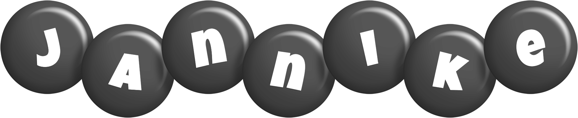 Jannike candy-black logo
