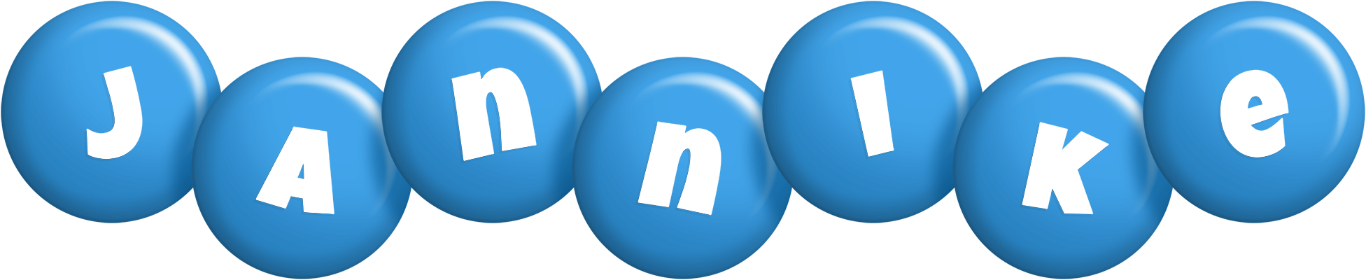 Jannike candy-blue logo