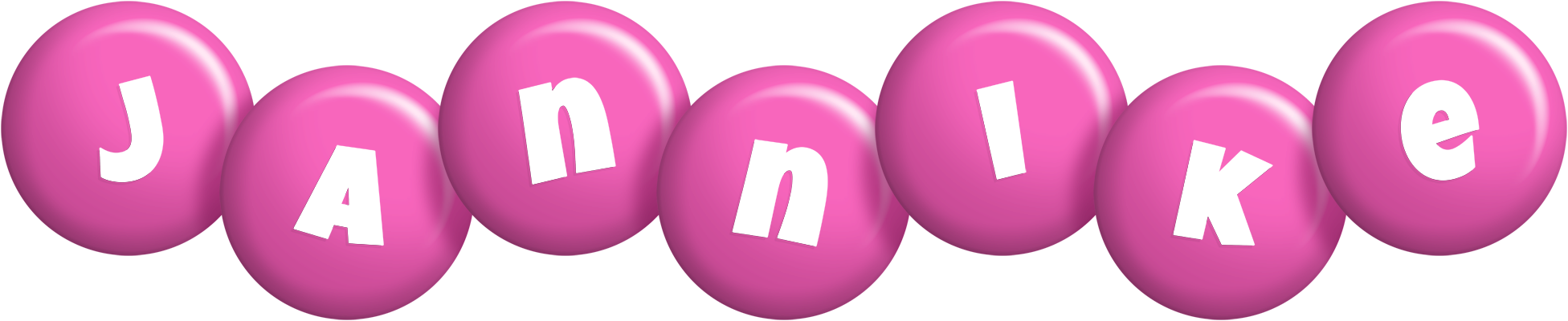 Jannike candy-pink logo