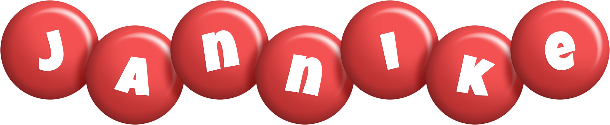 Jannike candy-red logo