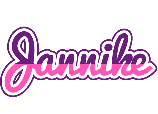 Jannike cheerful logo