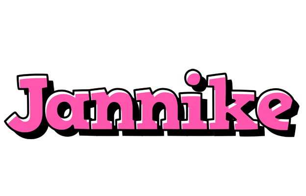 Jannike girlish logo
