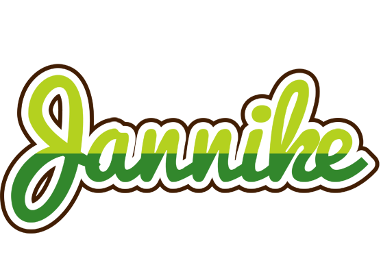 Jannike golfing logo