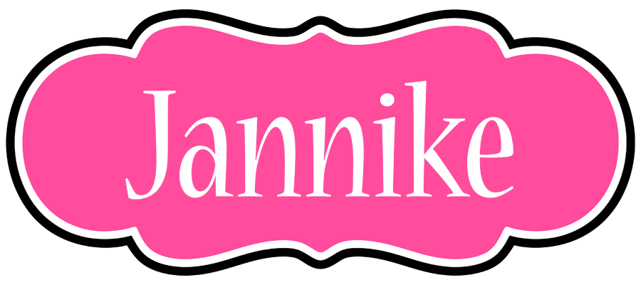 Jannike invitation logo