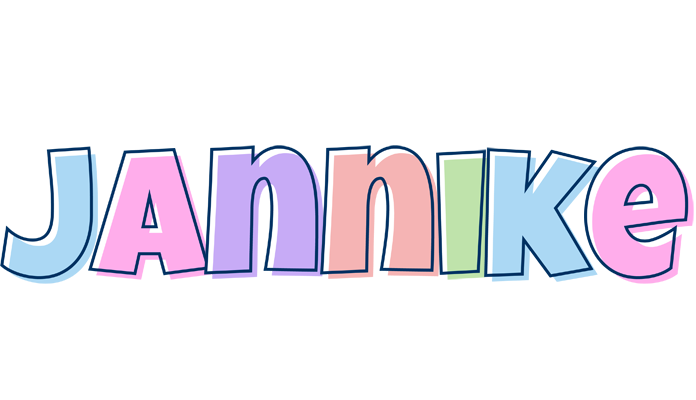 Jannike pastel logo