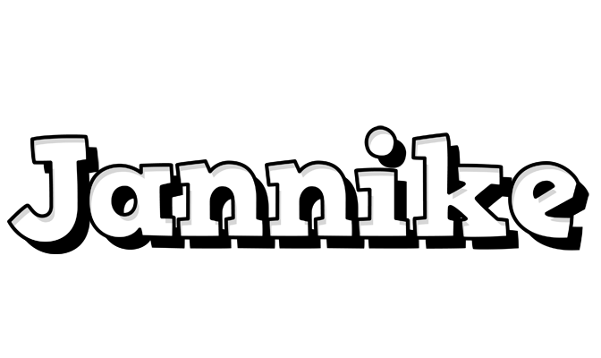 Jannike snowing logo