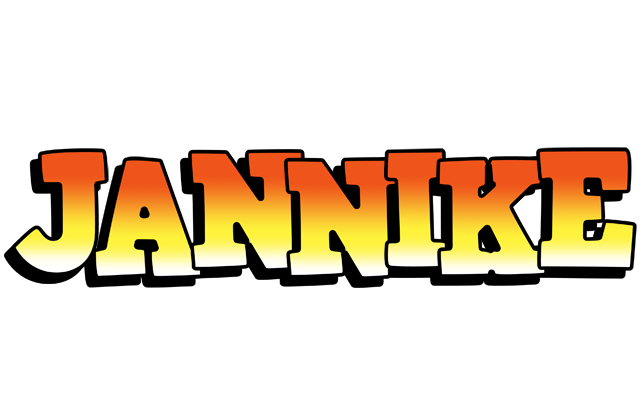 Jannike sunset logo