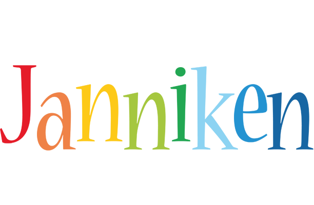 Janniken birthday logo