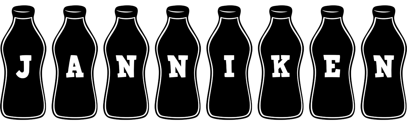 Janniken bottle logo