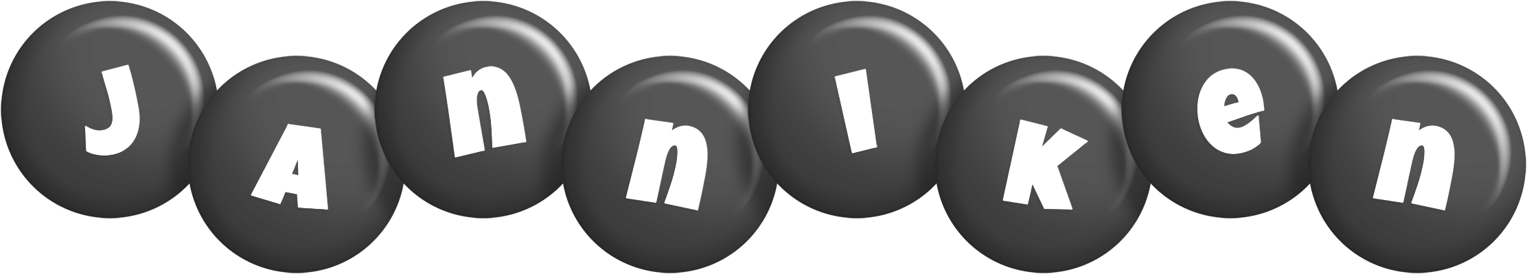 Janniken candy-black logo