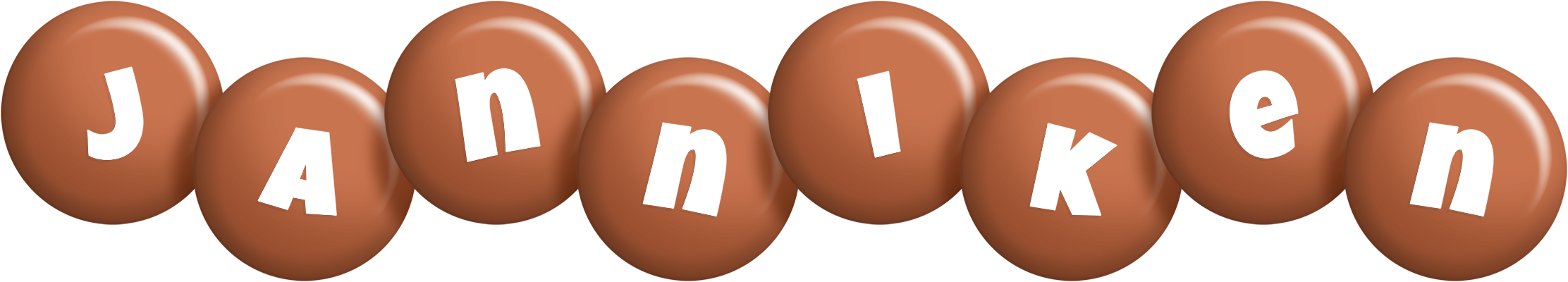 Janniken candy-brown logo