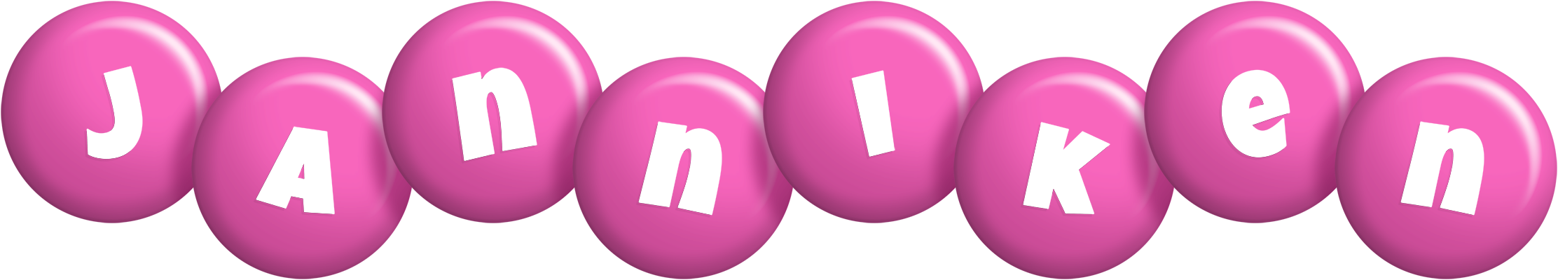 Janniken candy-pink logo