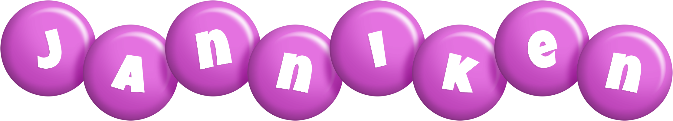 Janniken candy-purple logo