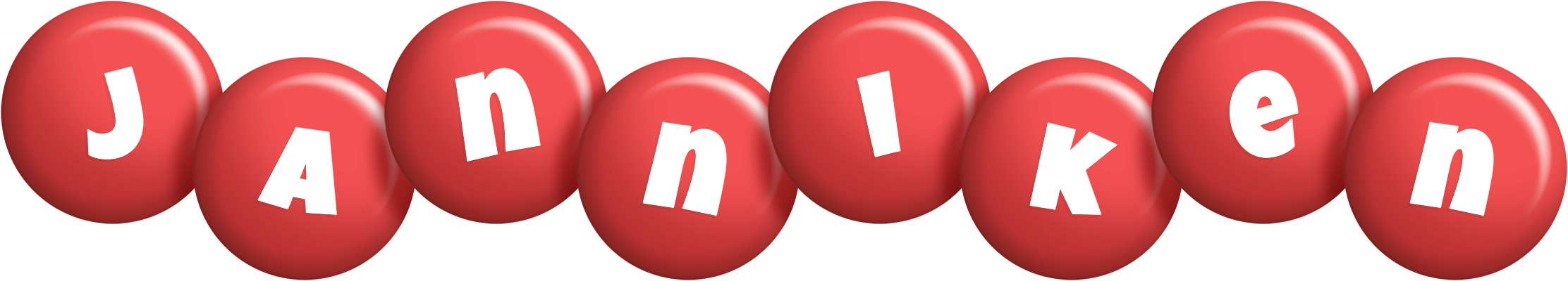 Janniken candy-red logo