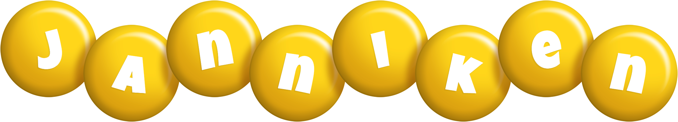 Janniken candy-yellow logo