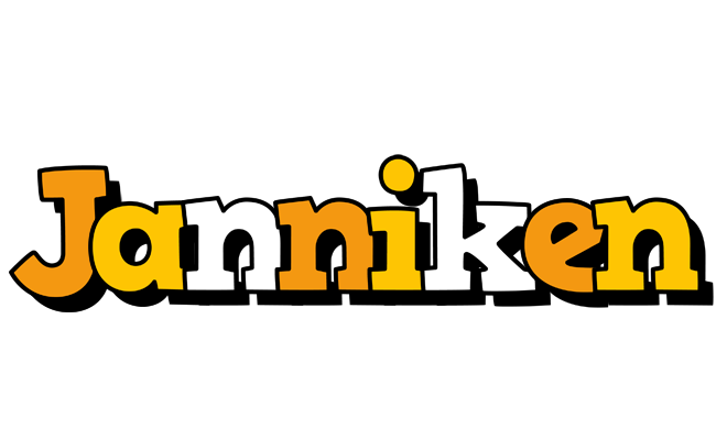 Janniken cartoon logo