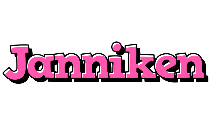 Janniken girlish logo