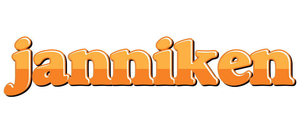 Janniken orange logo