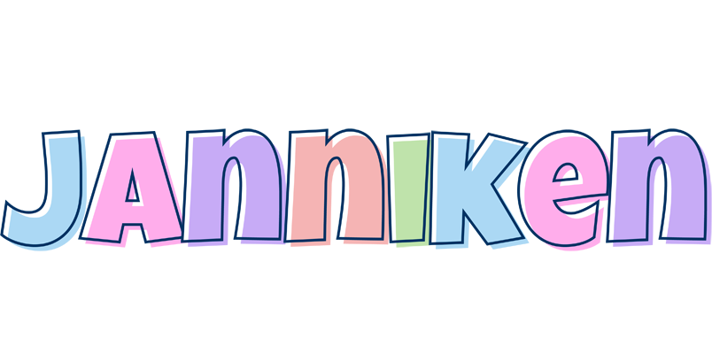 Janniken pastel logo