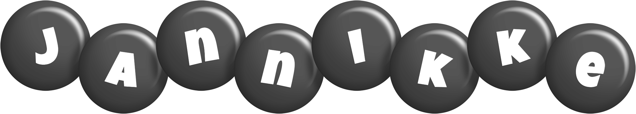 Jannikke candy-black logo