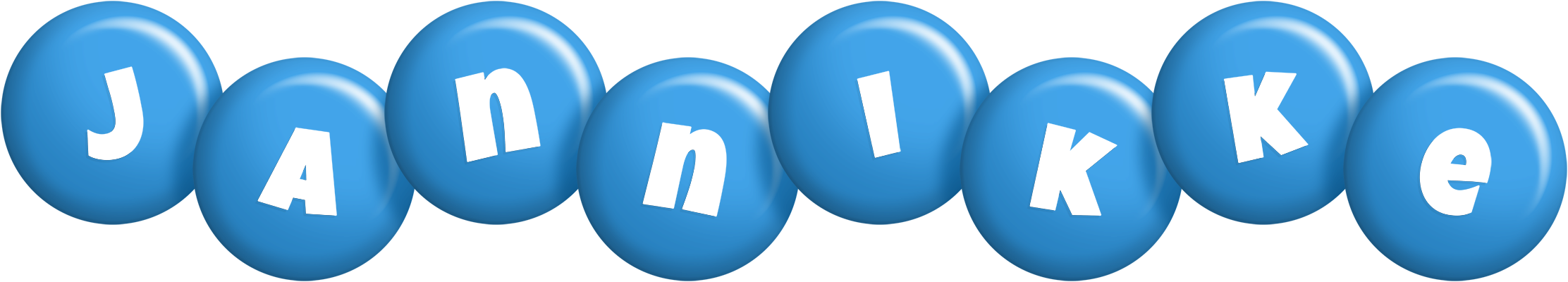 Jannikke candy-blue logo