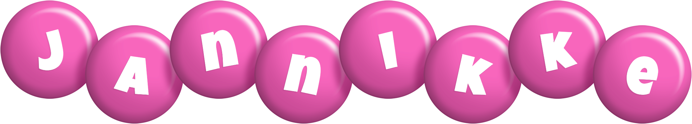 Jannikke candy-pink logo