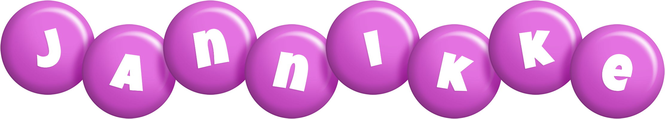 Jannikke candy-purple logo