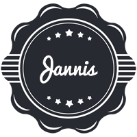 Jannis badge logo