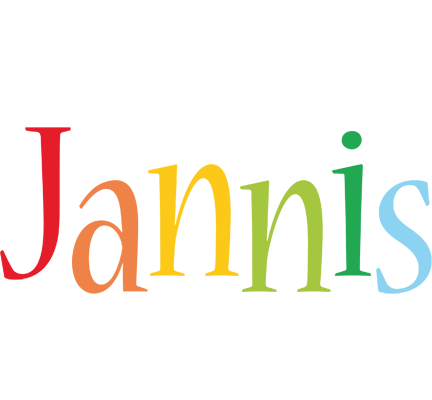Jannis birthday logo