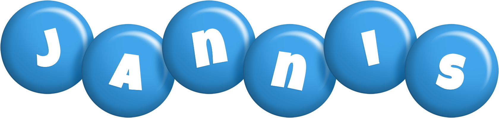 Jannis candy-blue logo