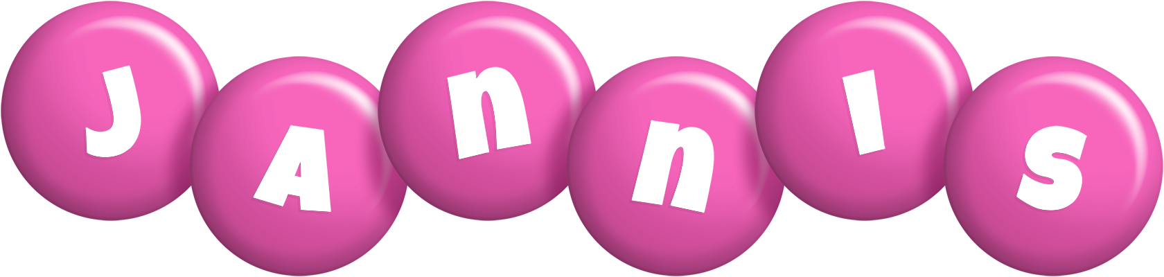 Jannis candy-pink logo