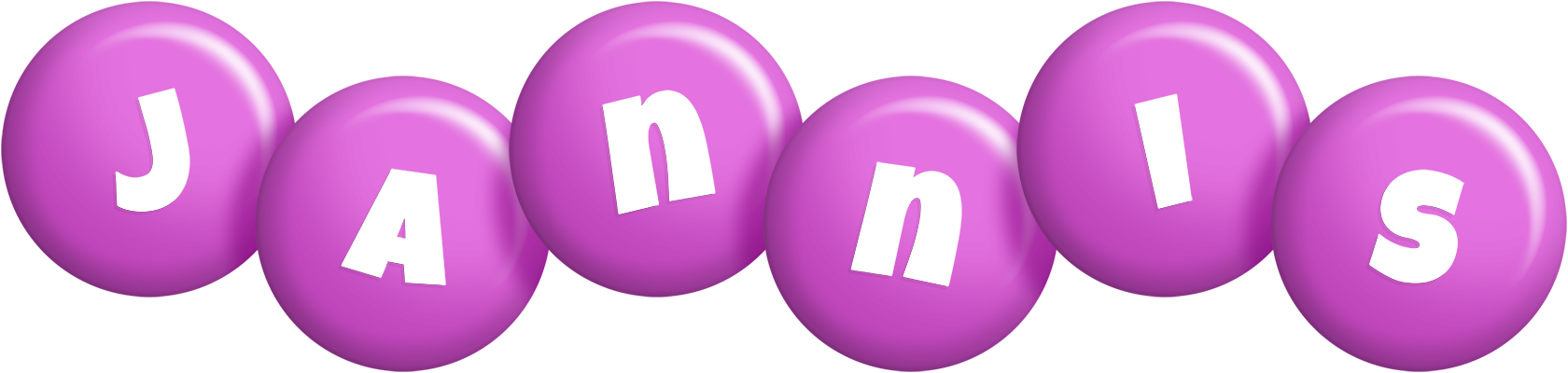 Jannis candy-purple logo