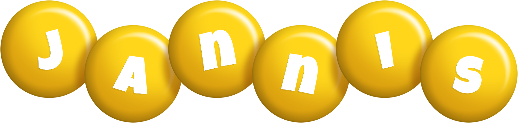 Jannis candy-yellow logo