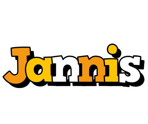 Jannis cartoon logo