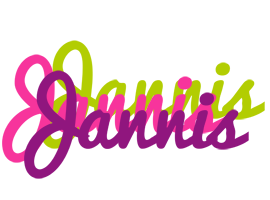 Jannis flowers logo