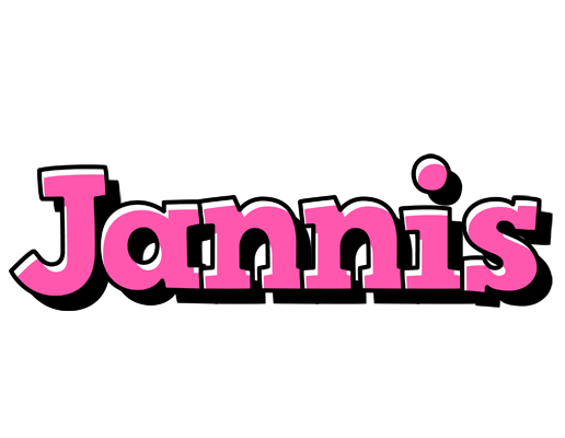 Jannis girlish logo