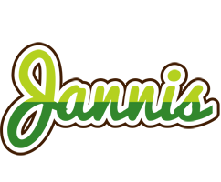 Jannis golfing logo