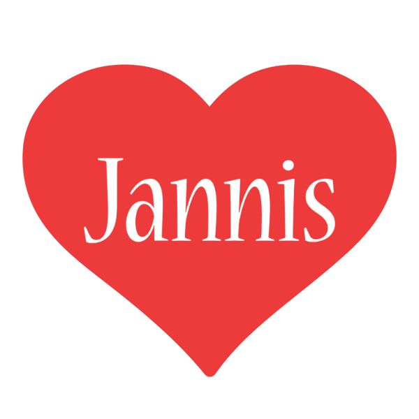 Jannis love logo