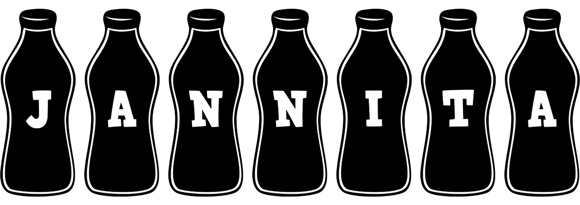 Jannita bottle logo