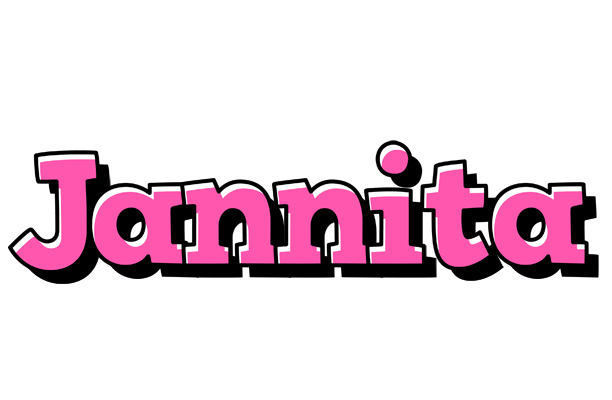 Jannita girlish logo
