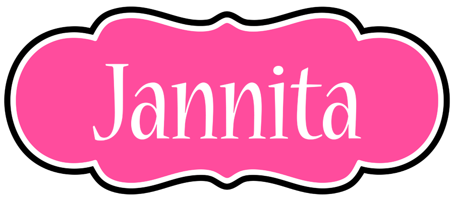 Jannita invitation logo
