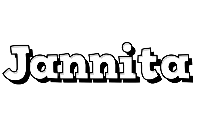 Jannita snowing logo