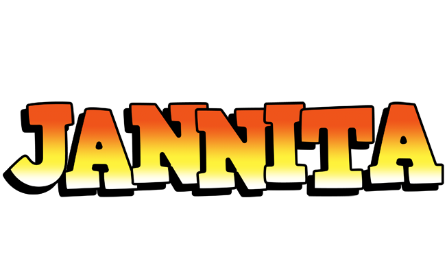 Jannita sunset logo